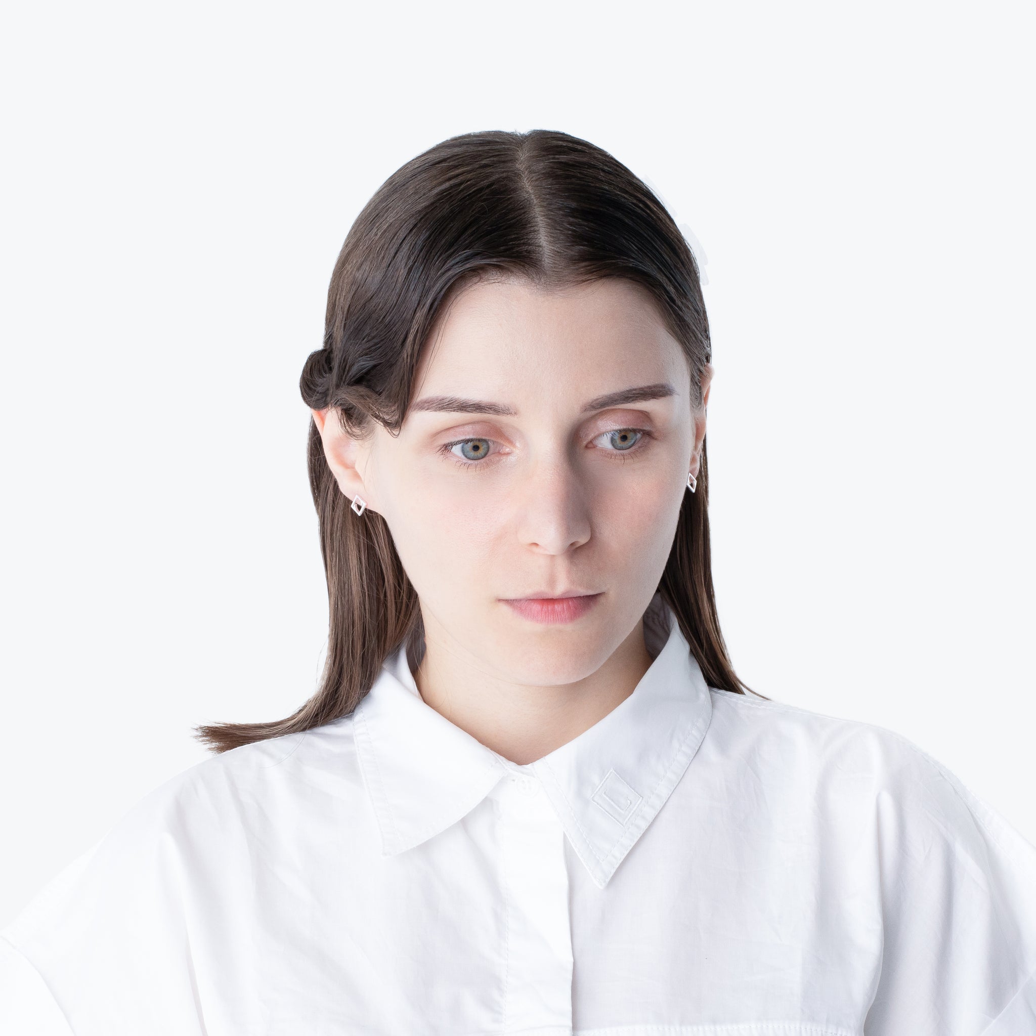 SQUARED L EARRINGS (ピアス)