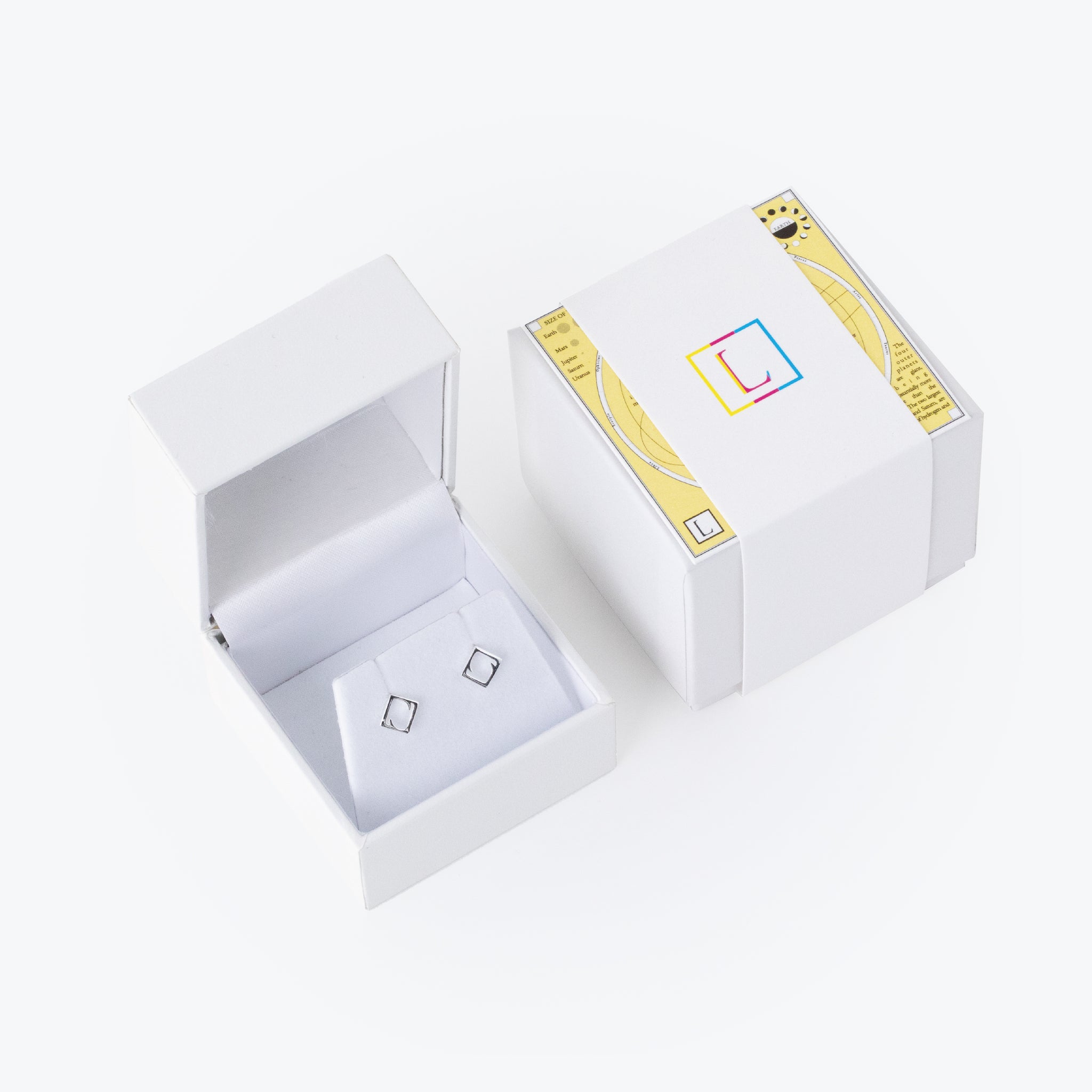 SQUARED L EARRINGS (ピアス)