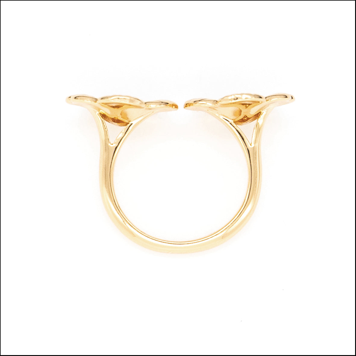 FLOWER RING K18 GOLD